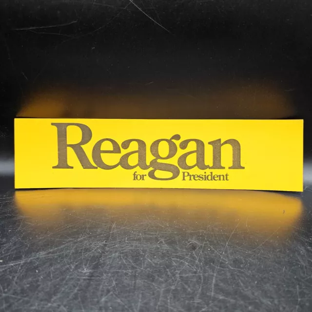 Reagan Vtg Bumper Sticker