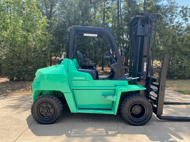 2014 Cat/Mitsubishi FD70N 15500 LB 2 Stage Mast Diesel Forklift - Reconditioned