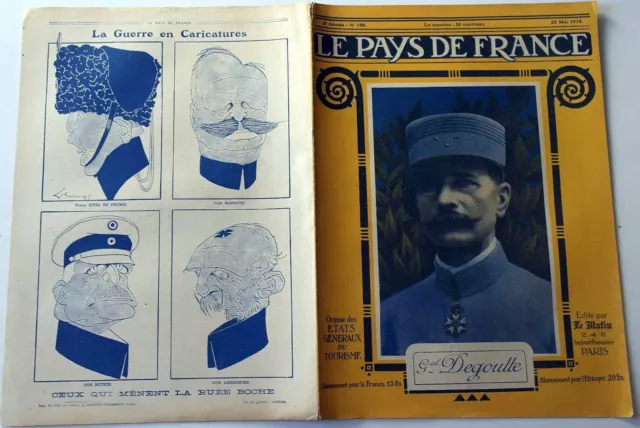 Le Pays de France n°188- 1918 : Général Degoutte