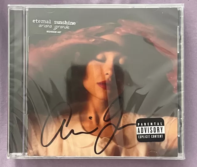 Ariana Grande Eternal Sunshine SIGNED AUTOGRAPHED - NEW/SEALED & ready to ship! 2