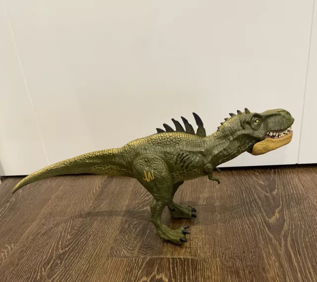 RARE Hasbro Jurassic World Hybrid FX Tyrannosaurus T-Rex Dinosaur Action Figure