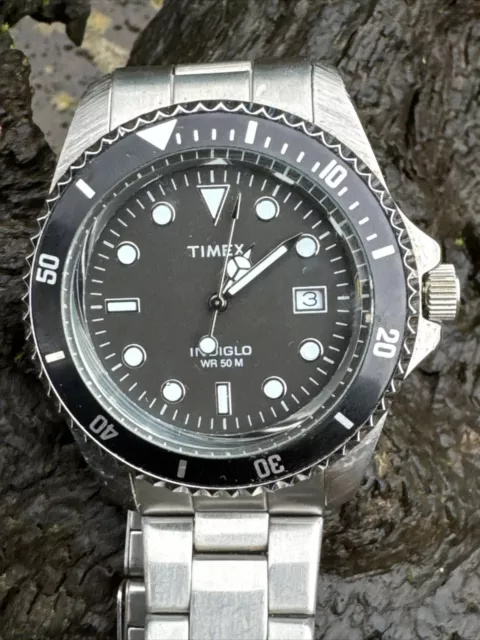 TIMEX INDIGLO WR 50M CR 2016 Cell Quartz Men s Wristwatch 12.01