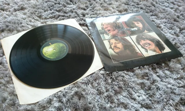 The Beatles Let It Be Album Apple PCS 7096 1970 Original Vinyl YEX 773 774 -2U