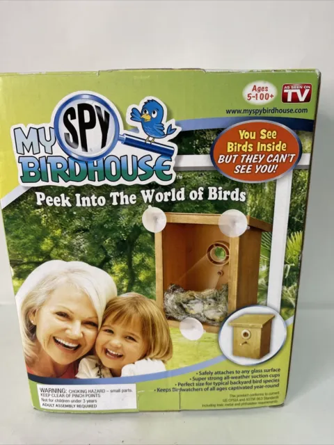 My Spy Birdhouse As Seen on Tv Watch Birds Nest Right From Your Window