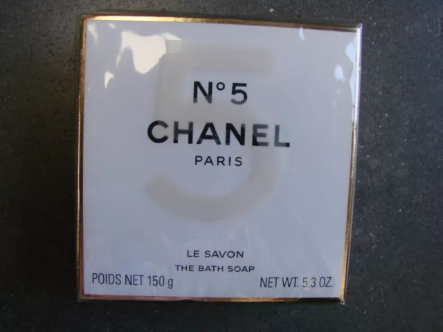 CHANEL NO 5 Savon Pour Le Bain / BATH SOAP (150 g/5.3 oz) New sealed $45.00  - PicClick