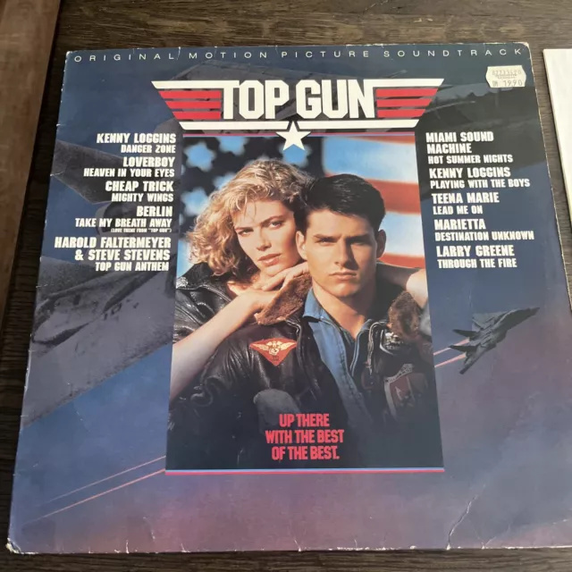 Top Gun (Original Motion Picture Soundtrack), Columbia - SC 40323, US, 1986