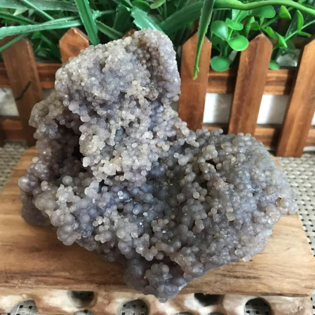 556g  Natural Purple   chalcedony grape agate crystal specimen Indonesia MH1877