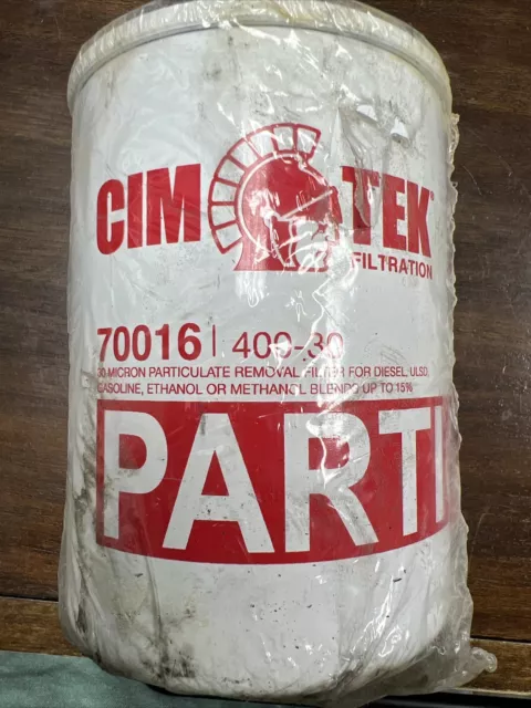 Cim Tek 70016 - 400-30 Hi Capacity, 30 Micron Filter Cimtek