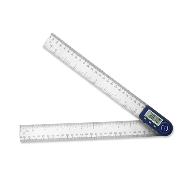 300mm Digital Angle Meter Inclinometer Stainless Steel Angle Ruler Protractor