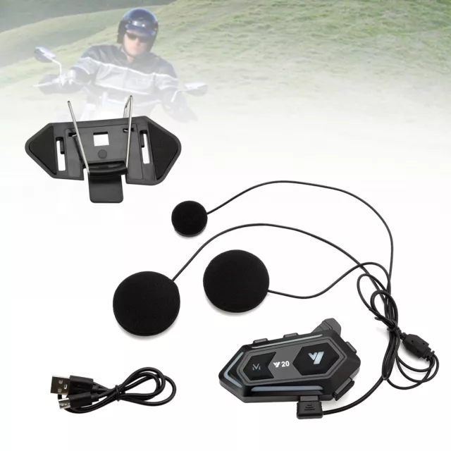 Helm Bluetooth Kopfhörer Headset Wireless Player Universal Y20 Für Motorrad