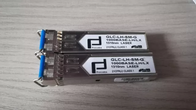2x SFP ProLabs GLC-LH-SM-G Cisco Compatibile