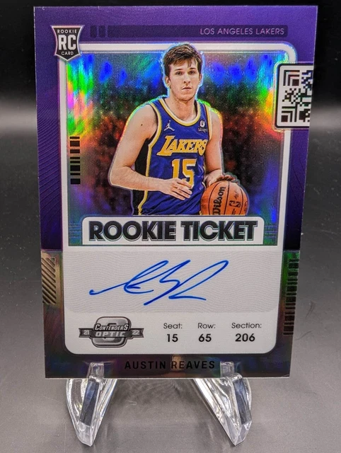 ラッピング不可】 Austin AUSTIN CARD Reaves Contenders RC AUTO
