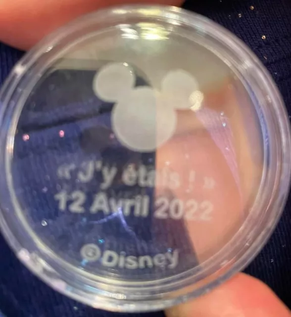 Pièce Arribas j'y étais disney 30ème 12 avril 2022 disneyland paris 30 ans
