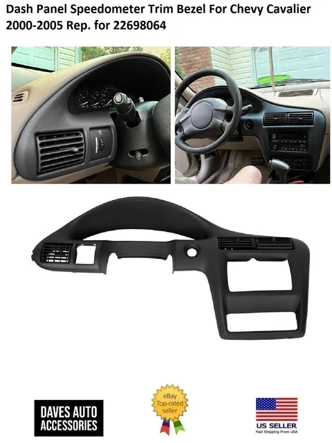DASH PANEL SPEEDOMETER Trim Bezel For Chevy Cavalier 2000 2005 Rep
