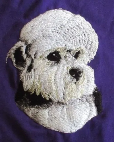 Embroidered Ladies Jacket - Dandie Dinmont Terrier BT3513  Sizes S - XXL