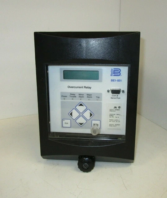 BASLER ELECTRIC BE1-851 OverCurrent Relay Style# H5B1S1U