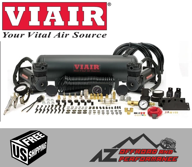 Viair 480C Chrome Dual Pack Air Compressor Air Ride Bagged - Foto 7