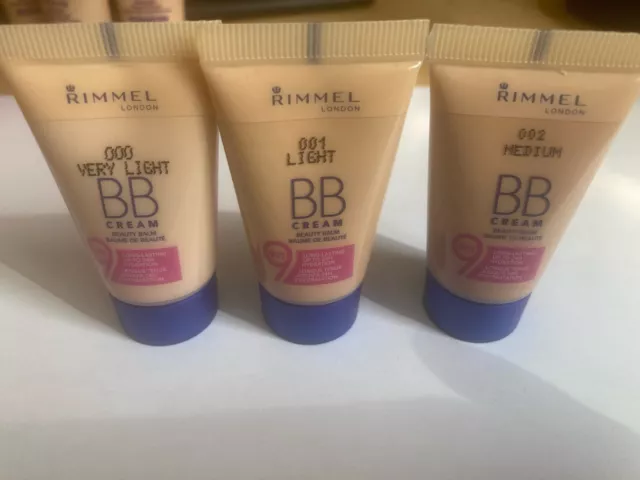 Rimmel BB Cream Beauty Balm  Foundation ~Very Light,  Light ~ Tester