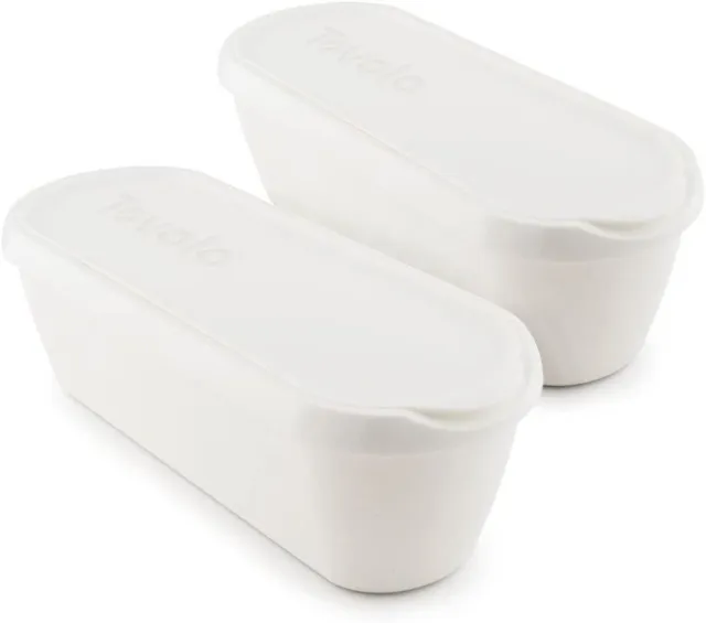 Tovolo Glide-A-Scoop 1.5 Quart Ice Cream Tub Set of 2 - Color Choices