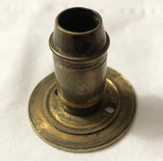 VTG Brass Wall Mount Adjustable Curtain Rod Holder  ONE ONLY (A-4)