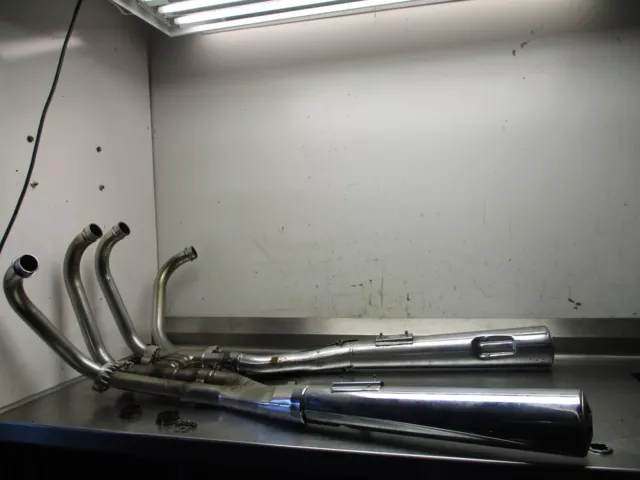 1982 Suzuki GS1100E Exhaust System 14100-49303-H01 14155-49000 14301-49590-H01