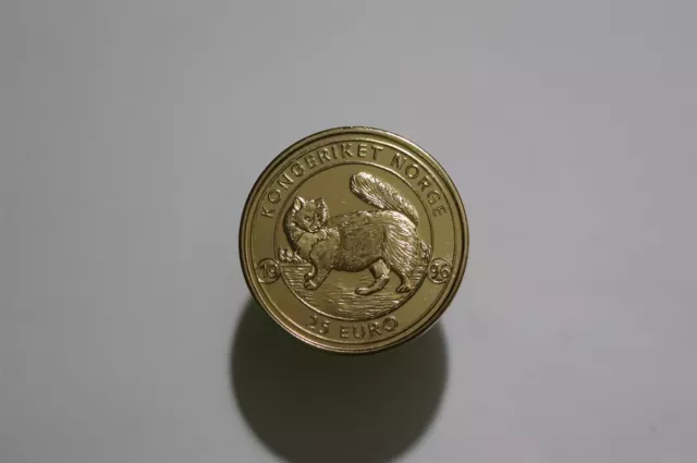 🧭 🇳🇴 Norway 25 Euro 1996 B54 #50 Xu32