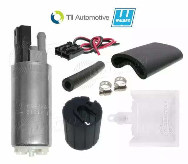 Genuine TIA Walbro 350LPH Intank Fuel Pump + Install Kit SILVIA 200SX 240SX S13