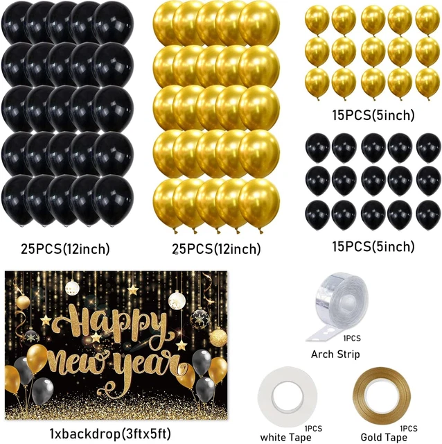 NEY PARTY SUPPLIES 2026 Decorations 2026 Happy New Year Decorations ...
