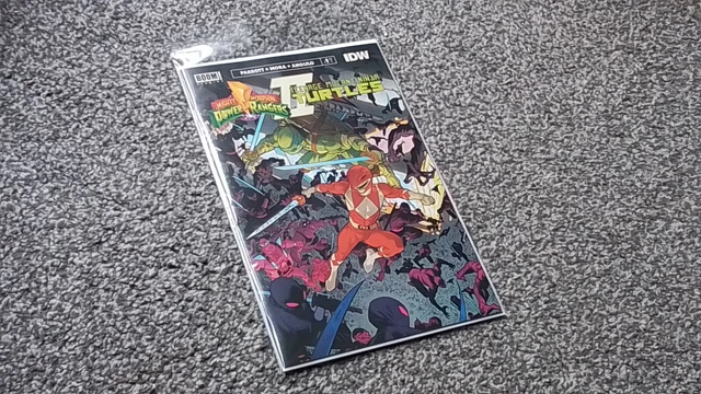 MIGHTY MORPHIN POWER RANGERS/TEENAGE MUTANT NINJA TURTLES II #1 of 5 Cvr A