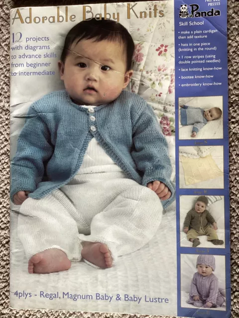 Panda Baby Knitting Pattern Book 205 Adorable Baby Knits