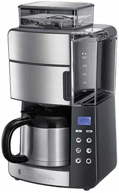 RUSSELL HOBBS Kaffeemaschine mit Mahlwerk Grind&Brew 25620-56 Thermo Timer 1000W