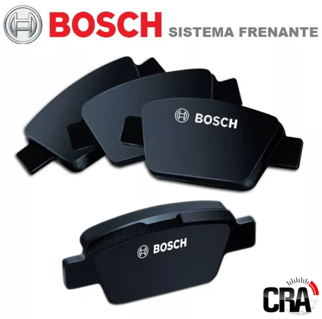 Kit 8 Pastiglie Freno Bosch Vw Golf 5 V 1.4 1.6 Benzina Anteriori + Posteriori