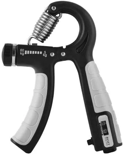 Adjustable Hand Power Grip Exerciser Strengthener Wrist Forearm Strength Trainer