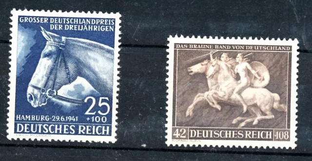 K4752 - ALLEMAGNE - Timbres N° 703 et 704 Neufs** luxe sans charnière