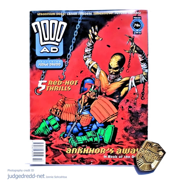 2000AD PROG 865 Judge Dredd UK Comic Book. Very Good to Excellent (lot ...