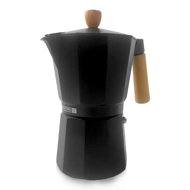 Royalford Italian Espresso Stove Top Moka Percolator Pot Coffee Maker 6 Cups