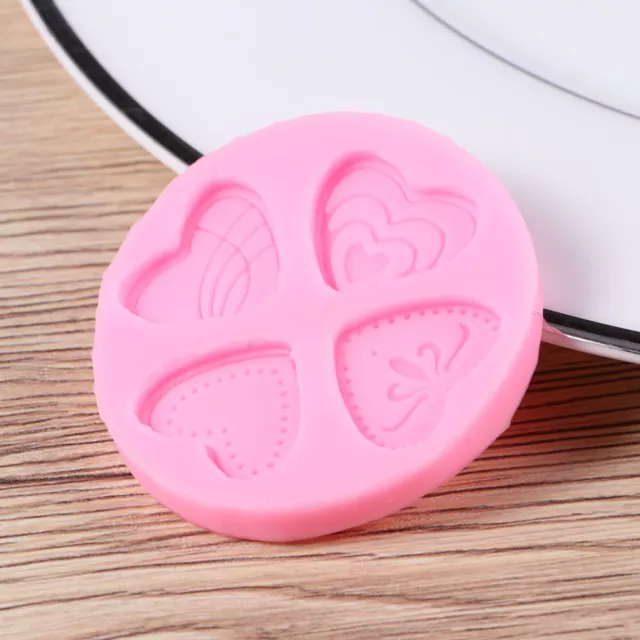 Cake Silicone Molds Heart Candy Molds Dessert Cake Mould Cookie Cookie Molds