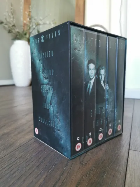 The X Files Limited Edition Season Three Collection on VHS