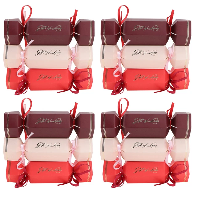 12 Pcs Fudge Box Gift Box Gift Candy Boxes Party Favor Boxes