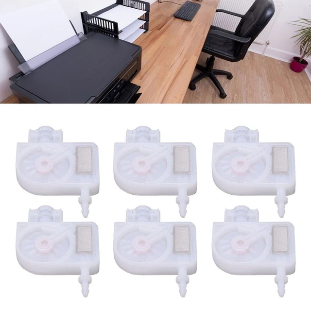 6Pcs Ink Damper Replacement For 4880 DX5 DX6 DX7 4800 7800 7880 Printer