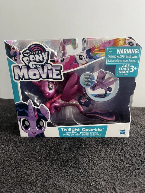 MY LITTLE PONY The Movie TWILIGHT SPARKLE Seapony Mystery Treasure Rare ...