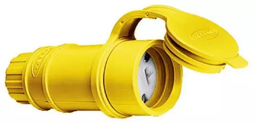 Hubbell HBL15W33 20AMP/125VAC-- Watertight Elastogrip Connector