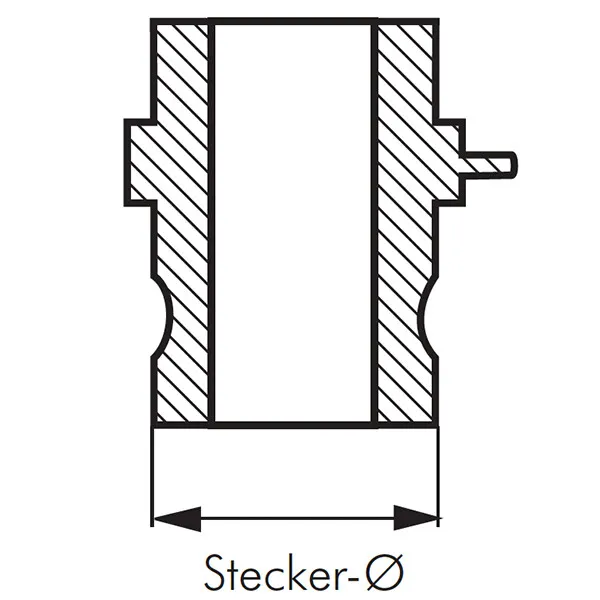 Connecteur d'embrayage rapide Kamlock avec filetage extérieur type F acier inoxydable laiton PP aluminium 2