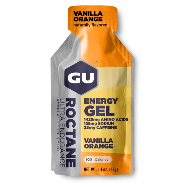 GU Energy - Roctane Energy Gels - Vanilla Orange (with caffeine)