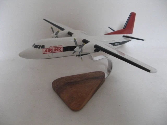 Fokker 27 F27 Friendship Northwest Airlink Airplane Desktop Model