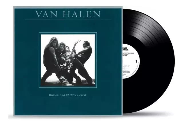 VAN HALEN - WOMEN And CHILDREN FIRST - VINYL LP NEW + Book La Nación Collection