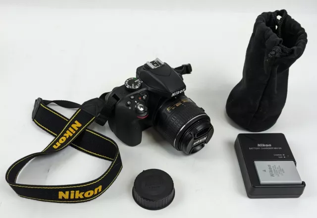 Nikon D3300 - 24.2MP DSLR Camera With AF-S DX Nikkor 18-55mm F/3.5-5.6G VR2 Lens