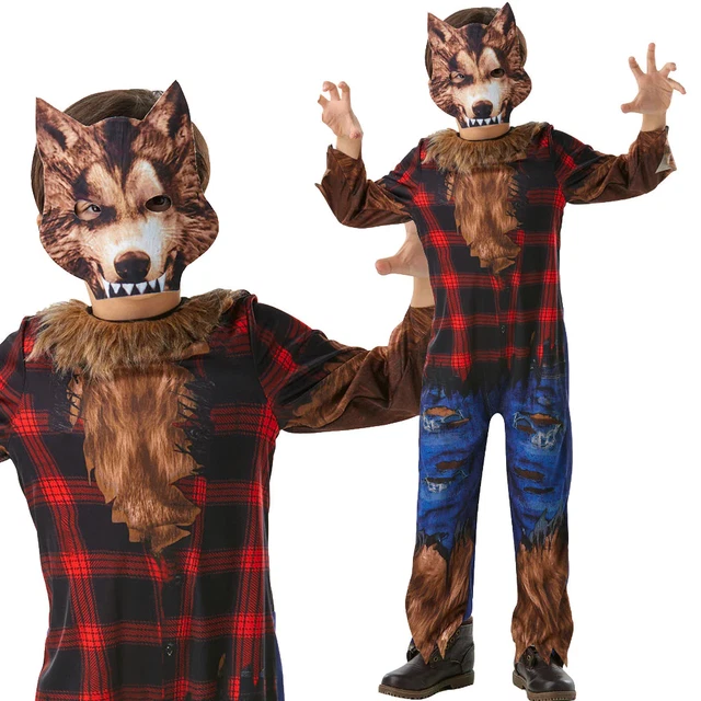 Deguisement Loup Garou Guerrier Garcon main image 1