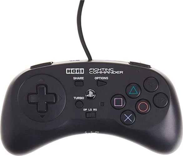 HORI FIGHTING COMMANDER Wired Controller For Sony PS3 PS4 Video Game