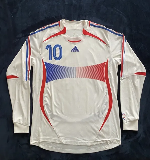 Maillot France Zidane Coupe Du Monde 2006 World Cup Formotion Player Issue Shirt